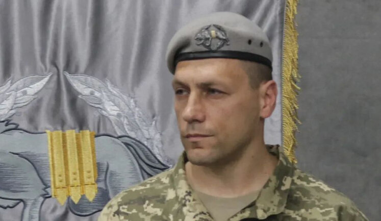Зеленский представил личному составу нового командующего ССО Хоренко. ФОТО