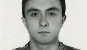 Mourning declared in Kryvyi Rih for Ukrainian soldier Andrii Kravchenko buried today. PHOTO