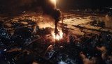 Масштабна пожежа сталася на хімзаводі "Карпатнафтохім" у Калуші. ВІДЕО+ФОТОрепортаж