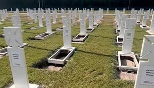 Дощі розмили могили воїнів на Національному військовому кладовищі, - КЕКЦ. ВIДЕО