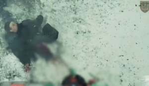 Дрон 127-й бригады оставил рашиста без нижних конечностей на Купянском направлении. ВИДЕО 18+