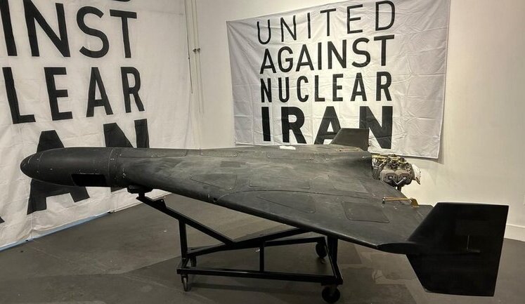 Sikorski brought Shahed shot down in Ukraine to US. PHOTO