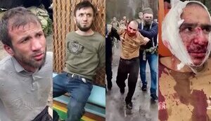 Теракт у Підмосков’ї: у Росії показали затримання підозрюваних, які рухалися нібито в напрямку кордону з Україною. ВIДЕО 18+