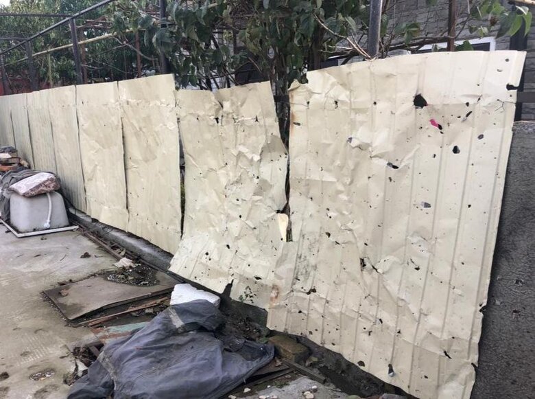 Occupiers sent 7 kamikaze drones to Nikopol and attacked with artillery, damaging houses, private businesses and power lines 05