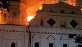 Атака РФ на Київ: пожежа та руйнування в Києво-Печерській лаврі
