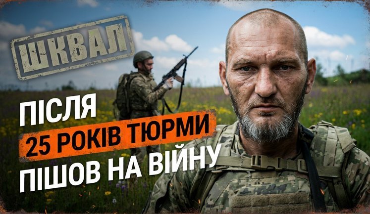 25 років тюрми, 7 судимостей і служба штурмовиком в ЗСУ: історія бійця з позивним Диня з підрозділу "Шквал"