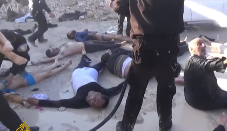 Syria gas attack: Hundreds hospitalized with phosphorus poisoning. VIDEOS 18+
