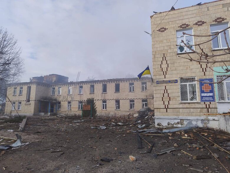 Пошкоджені лікарні на Сумщині
