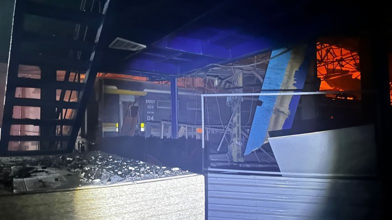 удар по депо в дніпрі