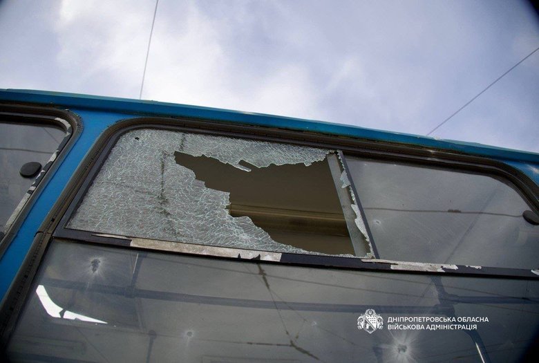 Последствия утренней атаки на Днепр.