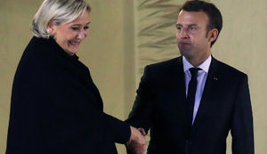 ле,пен,макрон