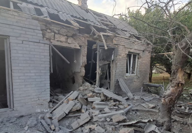 Russian attacks on Dnipropetrovsk region on 10 September