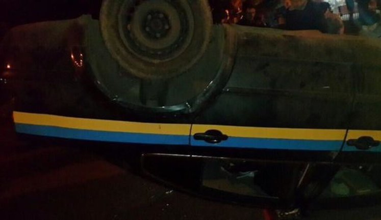 После ДТП в Константиновке начались волнения. Личность подстрекателя установлена - идет розыск, - МВД. ВИДЕО+ФОТО