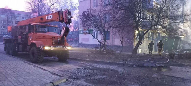 Наслідки атаки шахедів на Суми