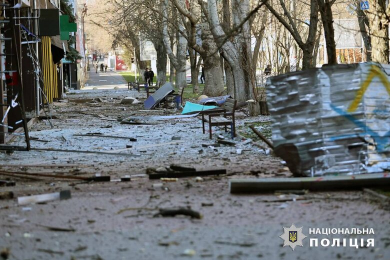 Удар КАБом по Херсону