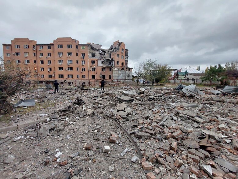 Consequences of night shelling of Mykolaiv 01