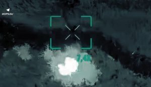 Border guards from "Forpost" brigade thwarted attempt to cross Vovcha River and eliminated occupiers in water. VIDEO