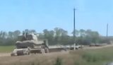 Колонна военной техники ВС РФ зафиксирована на границе с Украиной в Ростовской области, - ИС. ВИДЕО
