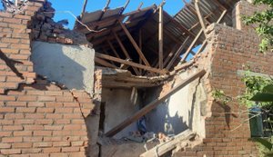 Shelling in the Kharkiv region