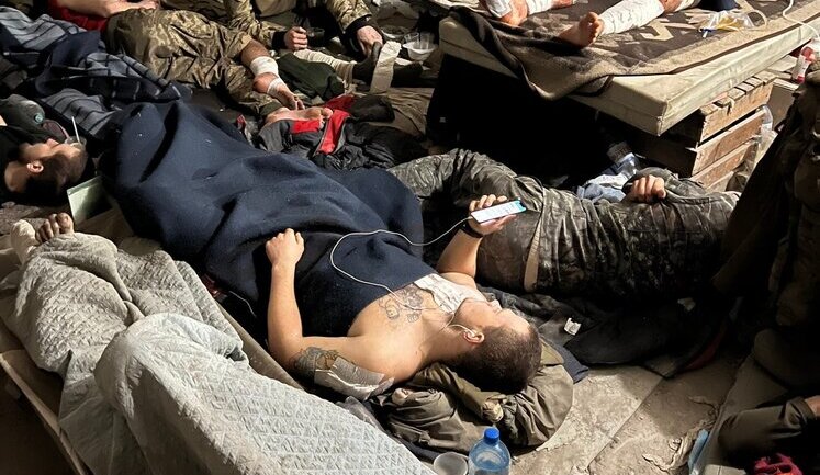 Hospital at Azovstal during defence of Mariupol. PHOTOS