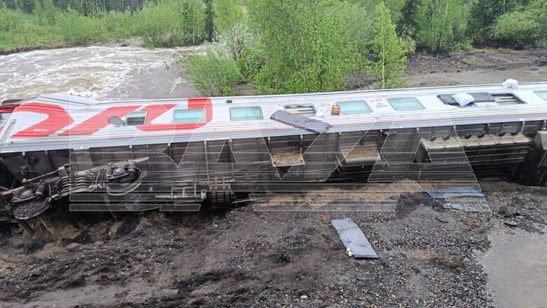У Росії зійшов з рейок поїзд
