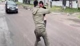 Ветеран АТО, який втратив ногу, побив водія, що вигнав його з маршрутки у Чернігові. ВIДЕО