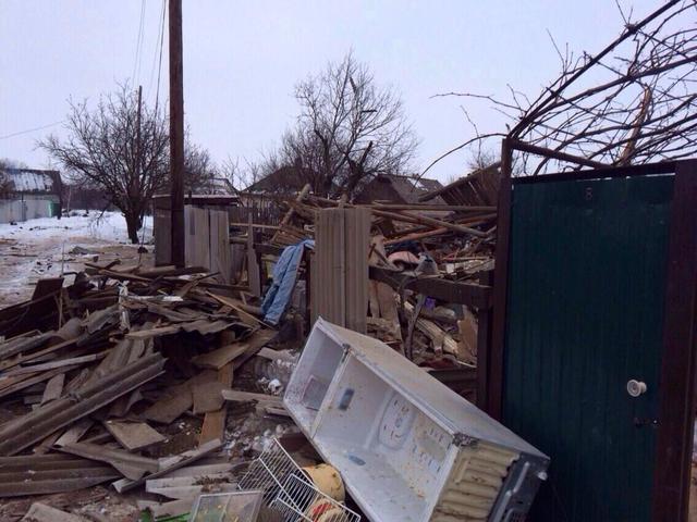 обстрел углегорск