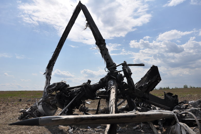 Покинутые позиции российских оккупантов в районе Гостомеля и Здвижовки под Киевом 67