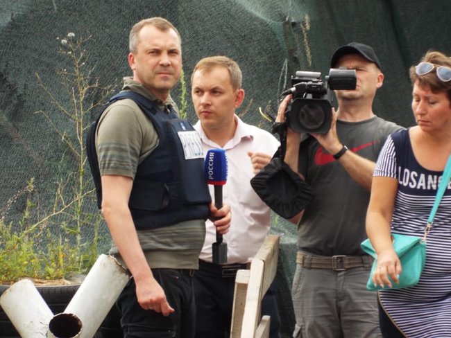 Чоловік російської пропагандистки Скабєєвої приїхав знімати ремонт моста в Станиці Луганській, - заступник голови ЛОВЦА Клименко 05