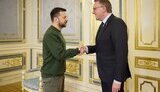 Володимир Зеленський та міністр підприємництва Данії Мортеном Бедскоу