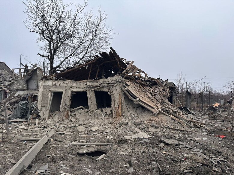 Наслідки обстрілів Донеччини 29 січня 2025 року