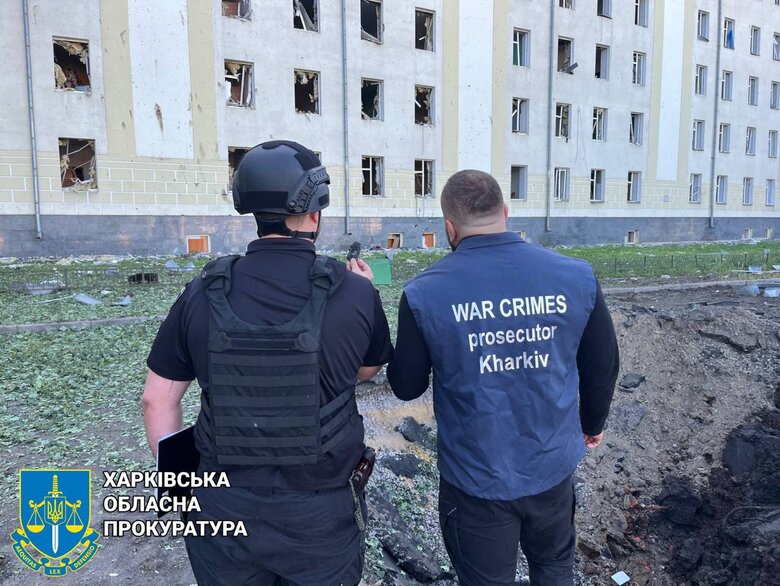 Consequences of enemy rocket attacks on Kharkiv 01