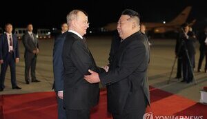 Путін та Кім Чен Ин у КНДР