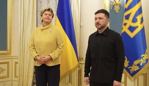 Оборонная поддержка и дипломатия: Зеленский встретился с главой МИД Латвии Браже. ВИДЕО