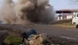 Беспилотник "Байрактар" промахнулся бомбой по армянскому танку Т-72 под Шушей. ВИДЕО