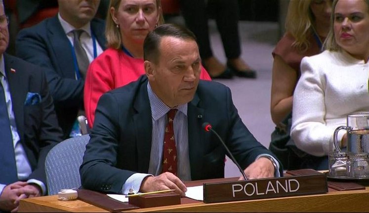 Sikorski at UN Security Council - to Russian government: "You have been warned"