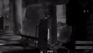 Нічне полювання дронів "Азову": ліквідація окупанта, який намагався сховатися. ВIДЕО