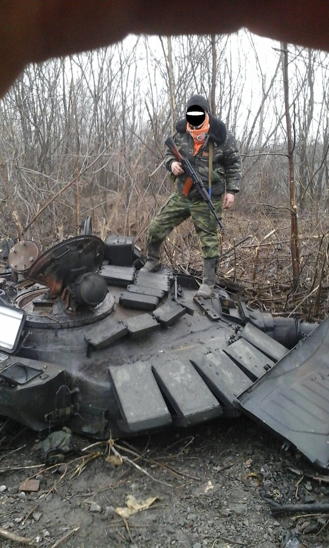 The shot that killed Russian T-72B3 tank near Debaltseve was one in a million, - an interview with Ukrainian serviceman Ihor Lukianov who organized artillery target intelligence in the 25th battalion 05