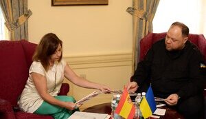 Голова Верховної Ради Руслан Стефанчук та голова Конгресу депутатів Іспанії Франсіна Арменґоль