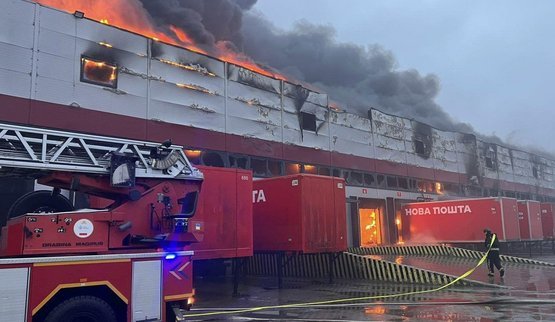 Удар РФ по Луцьку: знищено термінал "Нової пошти" (оновлено). ФОТОрепортаж