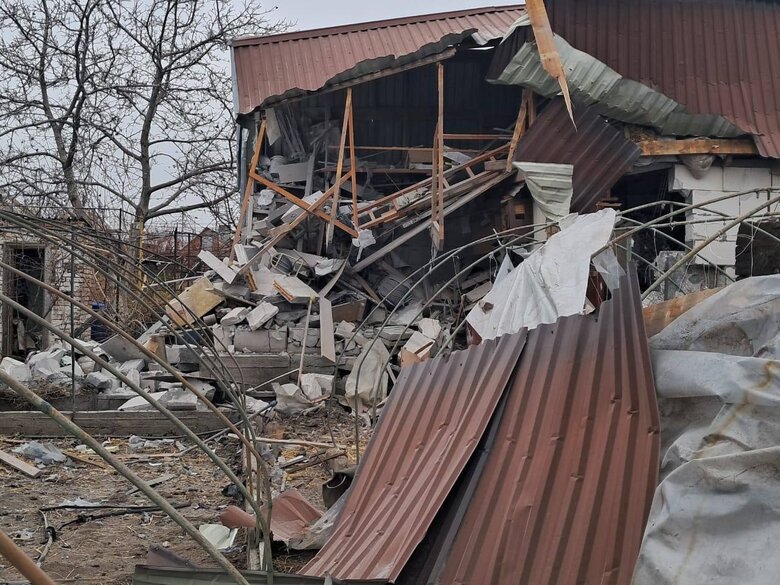 Наслідки обстрілів Нікопольщини 26 листопада