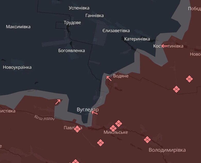Карти DeepState на 23 вересня
