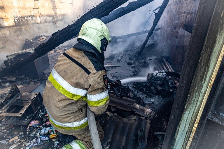 пожежа на Харківщині