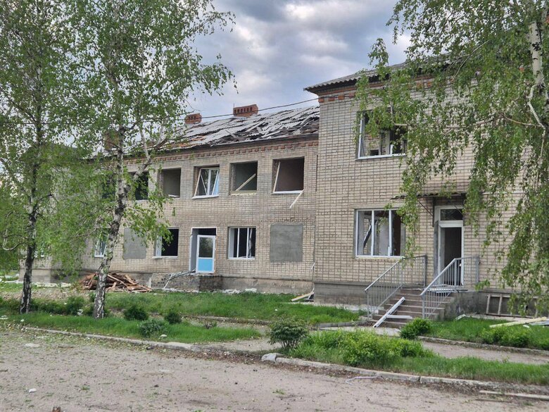 Russians attacked a civilian enterprise in Balakliya with Shaheds