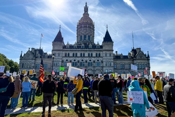 protest against Trump