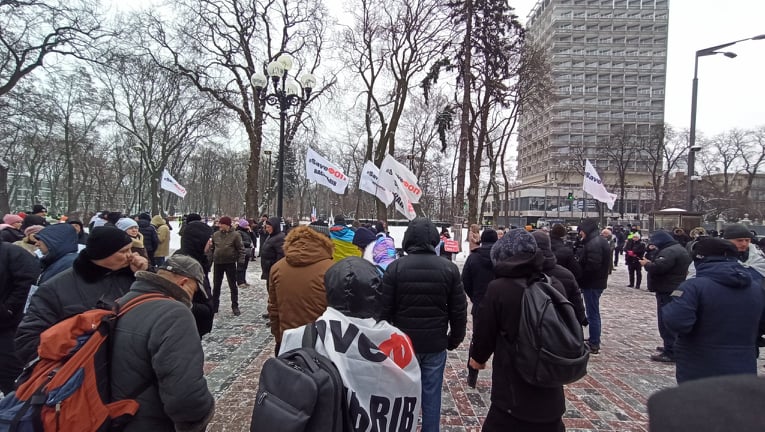Сьогодні під Радою знову протестують ФОПи 09