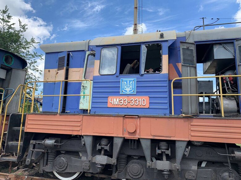 Росіяни обстріляли залізницю на Донеччині