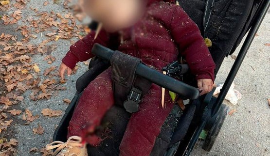 Погибла годовалая Ангелина в коляске и 11-летняя девочка в Новой Водолаге на Харьковщине, — Зеленский. ФОТО
