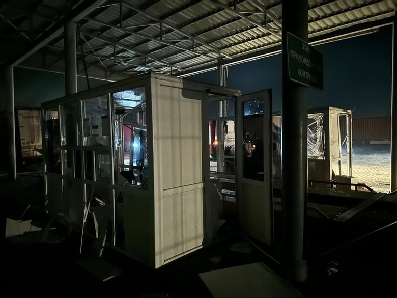 Орлівка після обстрілу