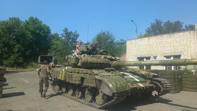 Танки російських найманців на Донбасі влітку 2014 року 08
